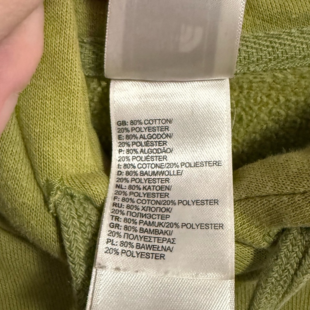 The North Face green pullover hoodie - Picture 4 of 5